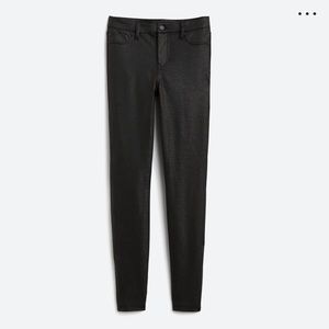 Liverpool Madonna Skinny Coated Textured Pant- Faux Leather Look!